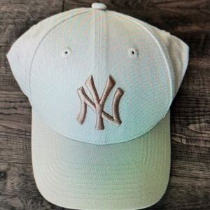 Cream NY Baseball Cap